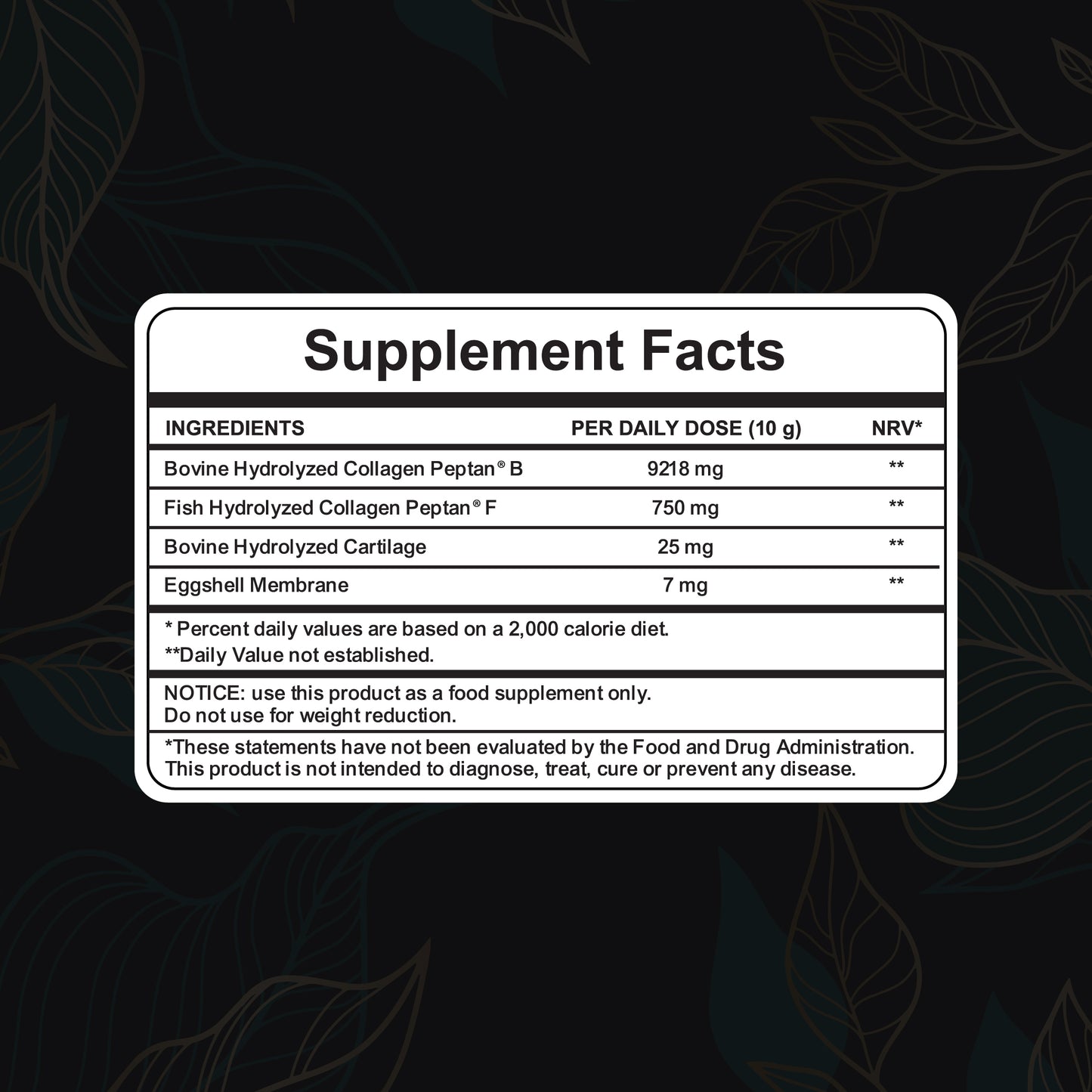 GoFitt Multi Collagen Elixir Powder